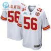 George Karlaftis 56 Kansas City Chiefs Super Bowl Lvii Champions Men Game Jersey White stylepulseusa 1