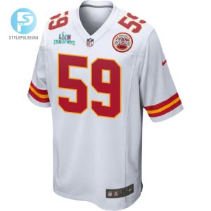 Joshua Kaindoh 59 Kansas City Chiefs Super Bowl Lvii Champions Men Game Jersey White stylepulseusa 1 2