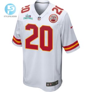 Justin Reid 20 Kansas City Chiefs Super Bowl Lvii Champions Men Game Jersey White stylepulseusa 1 2