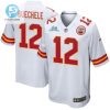 Shane Buechele 12 Kansas City Chiefs Super Bowl Lvii Champions Men Game Jersey White stylepulseusa 1