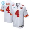 Chad Henne 4 Kansas City Chiefs Super Bowl Lvii Champions Men Game Jersey White stylepulseusa 1