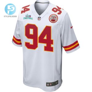 Malik Herring 94 Kansas City Chiefs Super Bowl Lvii Champions Men Game Jersey White stylepulseusa 1 2