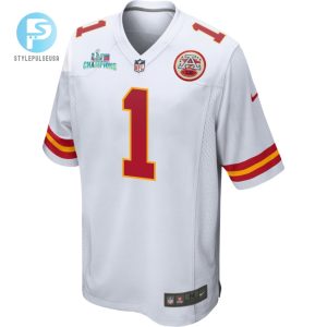 Jerick Mckinnon 1 Kansas City Chiefs Super Bowl Lvii Champions Men Game Jersey White stylepulseusa 1 2