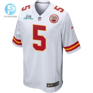 Tommy Townsend 5 Kansas City Chiefs Super Bowl Lvii Champions Men Game Jersey White stylepulseusa 1 2