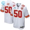 Willie Gay 50 Kansas City Chiefs Super Bowl Lvii Champions Men Game Jersey White stylepulseusa 1