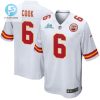 Bryan Cook 6 Kansas City Chiefs Super Bowl Lvii Champions Men Game Jersey White stylepulseusa 1