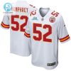 Creed Humphrey 52 Kansas City Chiefs Super Bowl Lvii Champions Men Game Jersey White stylepulseusa 1