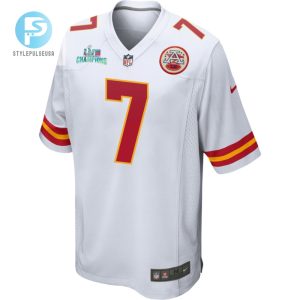 Harrison Butker 7 Kansas City Chiefs Super Bowl Lvii Champions Men Game Jersey White stylepulseusa 1 2