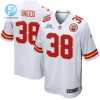 Ljarius Sneed 38 Kansas City Chiefs Super Bowl Lvii Champions Men Game Jersey White stylepulseusa 1