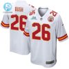 Deon Bush 26 Kansas City Chiefs Super Bowl Lvii Champions Men Game Jersey White stylepulseusa 1