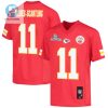 Marquez Valdesscantling 11 Kansas City Chiefs Super Bowl Lvii Champions Youth Game Jersey Red stylepulseusa 1