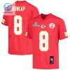 Carlos Dunlap 8 Kansas City Chiefs Super Bowl Lvii Champions Youth Game Jersey Red stylepulseusa 1