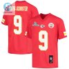 Juju Smithschuster 9 Kansas City Chiefs Super Bowl Lvii Champions Youth Game Jersey Red stylepulseusa 1