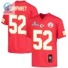 Creed Humphrey 52 Kansas City Chiefs Super Bowl Lvii Champions Youth Game Jersey Red stylepulseusa 1