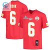 Bryan Cook 6 Kansas City Chiefs Super Bowl Lvii Champions Youth Game Jersey Red stylepulseusa 1