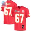 Lucas Niang 67 Kansas City Chiefs Super Bowl Lvii Champions Youth Game Jersey Red stylepulseusa 1