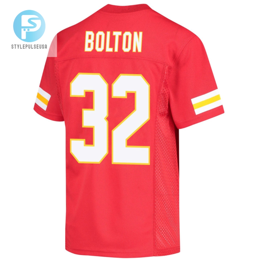 Nick Bolton 32 Kansas City Chiefs Super Bowl Lvii Champions Youth Game Jersey  Red 