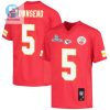 Tommy Townsend 5 Kansas City Chiefs Super Bowl Lvii Champions Youth Game Jersey Red stylepulseusa 1