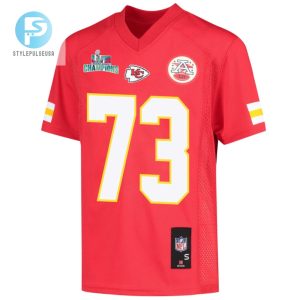 Nick Allegretti 73 Kansas City Chiefs Super Bowl Lvii Champions Youth Game Jersey Red stylepulseusa 1 2