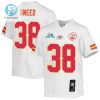 Ljarius Sneed 38 Kansas City Chiefs Super Bowl Lvii Champions Youth Game Jersey White stylepulseusa 1