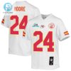 Skyy Moore 24 Kansas City Chiefs Super Bowl Lvii Champions Youth Game Jersey White stylepulseusa 1