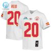 Justin Reid 20 Kansas City Chiefs Super Bowl Lvii Champions Youth Game Jersey White stylepulseusa 1