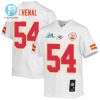 Leo Chenal 54 Kansas City Chiefs Super Bowl Lvii Champions Youth Game Jersey White stylepulseusa 1