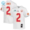 Ronald Jones 2 Kansas City Chiefs Super Bowl Lvii Champions Youth Game Jersey White stylepulseusa 1