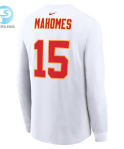 Patrick Mahomes Kansas City Chiefs Super Bowl Lvii Long Sleeve Tshirt White stylepulseusa 1 2