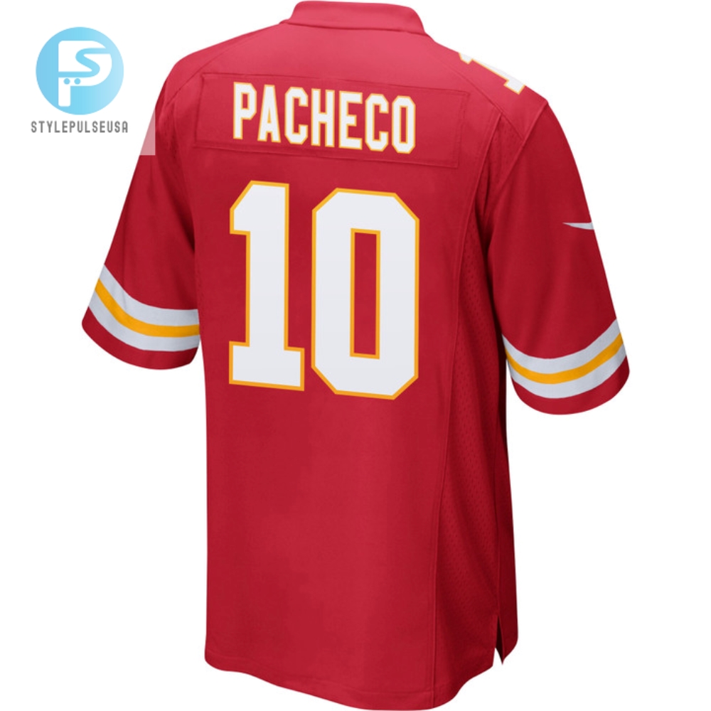 Isiah Pacheco 10 Kansas City Chiefs Super Bowl Lvii Champions 3 Stars Men Game Jersey  Red 