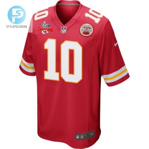 Isiah Pacheco 10 Kansas City Chiefs Super Bowl Lvii Champions 3 Stars Men Game Jersey Red stylepulseusa 1 2