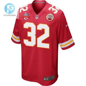 Nick Bolton 32 Kansas City Chiefs Super Bowl Lvii Champions 3 Stars Men Game Jersey Red stylepulseusa 1 2