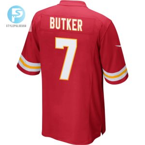 Harrison Butker 7 Kansas City Chiefs Super Bowl Lvii Champions 3 Stars Men Game Jersey Red stylepulseusa 1 1