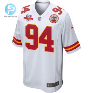 Malik Herring 94 Kansas City Chiefs Super Bowl Lvii Champions 3 Stars Men Game Jersey White stylepulseusa 1 2