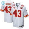 Jack Cochrane 43 Kansas City Chiefs Super Bowl Lvii Champions 3 Stars Men Game Jersey White stylepulseusa 1