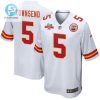 Tommy Townsend 5 Kansas City Chiefs Super Bowl Lvii Champions 3 Stars Men Game Jersey White stylepulseusa 1