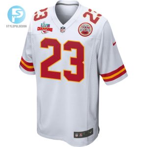 Joshua Williams 23 Kansas City Chiefs Super Bowl Lvii Champions 3 Stars Men Game Jersey White stylepulseusa 1 2