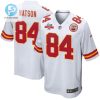 Justin Watson 84 Kansas City Chiefs Super Bowl Lvii Champions 3 Stars Men Game Jersey White stylepulseusa 1