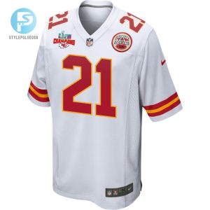 Trent Mcduffie 21 Kansas City Chiefs Super Bowl Lvii Champions 3 Stars Men Game Jersey White stylepulseusa 1 2