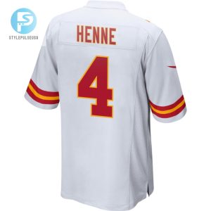 Chad Henne 4 Kansas City Chiefs Super Bowl Lvii Champions 3 Stars Men Game Jersey White stylepulseusa 1 1