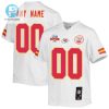 Custom Kansas City Chiefs Super Bowl Lvii Champions 3 Stars Youth Game Jersey White stylepulseusa 1