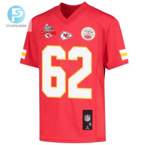 Joe Thuney 62 Kansas City Chiefs Super Bowl Lvii Champions 3 Stars Youth Game Jersey Red stylepulseusa 1 2