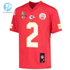 Ronald Jones 2 Kansas City Chiefs Super Bowl Lvii Champions 3 Stars Youth Game Jersey Red stylepulseusa 1 2