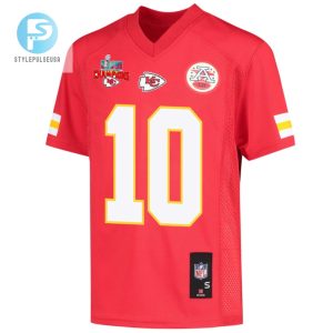 Isiah Pacheco 10 Kansas City Chiefs Super Bowl Lvii Champions 3 Stars Youth Game Jersey Red stylepulseusa 1 2