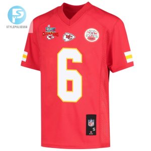 Bryan Cook 6 Kansas City Chiefs Super Bowl Lvii Champions 3 Stars Youth Game Jersey Red stylepulseusa 1 2