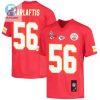 George Karlaftis 56 Kansas City Chiefs Super Bowl Lvii Champions 3 Stars Youth Game Jersey Red stylepulseusa 1