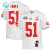 Mike Danna 51 Kansas City Chiefs Super Bowl Lvii Champions 3 Stars Youth Game Jersey White stylepulseusa 1