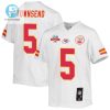 Tommy Townsend 5 Kansas City Chiefs Super Bowl Lvii Champions 3 Stars Youth Game Jersey White stylepulseusa 1