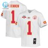 Jerick Mckinnon 1 Kansas City Chiefs Super Bowl Lvii Champions 3 Stars Youth Game Jersey White stylepulseusa 1