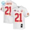 Trent Mcduffie 21 Kansas City Chiefs Super Bowl Lvii Champions 3 Stars Youth Game Jersey White stylepulseusa 1